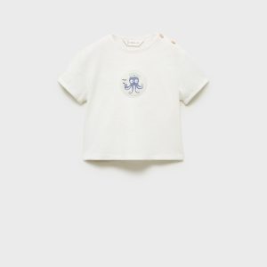 Octopus-print t-shirt