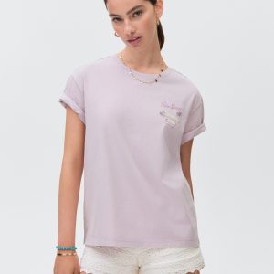 Short-sleeved printed t-shirt