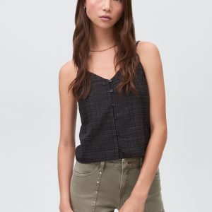 Studded culotte jeans