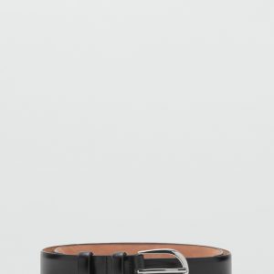 Buckle leather belt