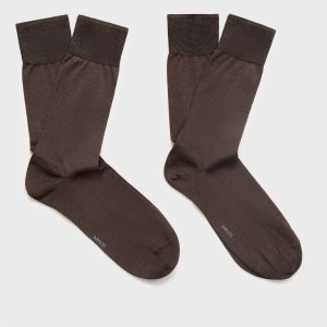 Pack of 2 long cotton socks