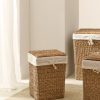 Large seagrass laundry basket
