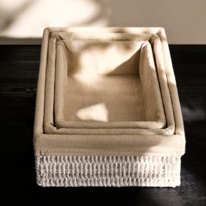 Large rectangular paper basket