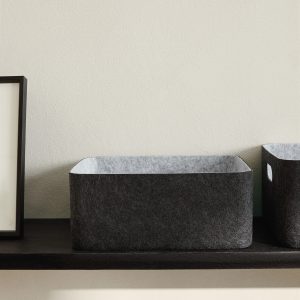 Medium felt box with handles