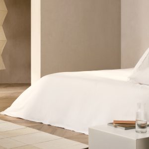 300-thread count cotton percale duvet cover for 90 cm bed