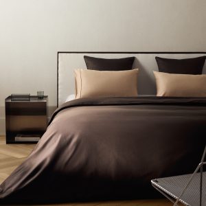 600-thread count satin cotton duvet cover for 180/200 cm bed