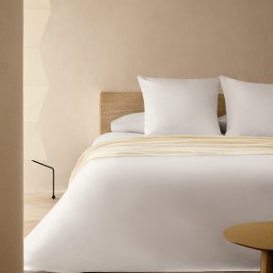600-thread count satin cotton duvet cover for 135/140 cm bed