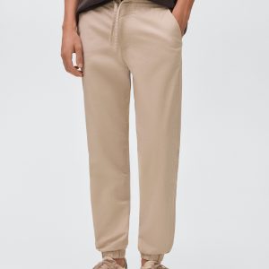 Cotton drawstring joggers