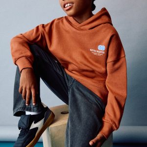 Printed cotton sweatshirt