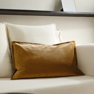 Velvet cushion cover 40x60 cm