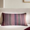 Cotton overdyed striped cushion cover 30x50 cm