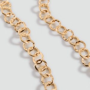 Interwoven hoops necklace