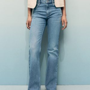 Fiona flared mid-rise jeans