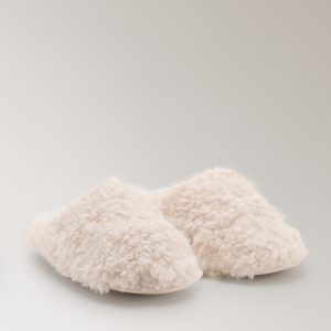 Shearling-effect sneakers