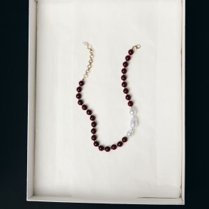 Combined ball necklace