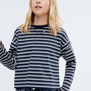 Striped long sleeves t-shirt