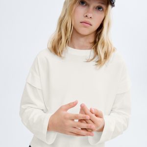 Sleeve detail t-shirt