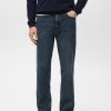 Moby straight-fit dark-wash jeans