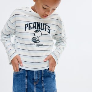 Snoopy embroidered t-shirt