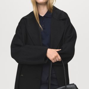 Handmade oversized wool coat