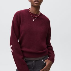 Star knitted sweater