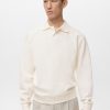 Regular-fit polo sweatshirt