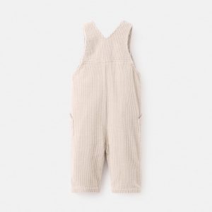 Long corduroy dungarees