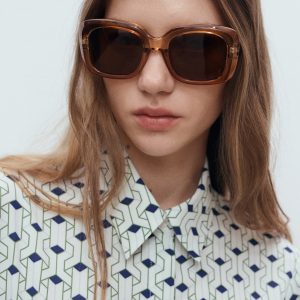 Squared frame sunglasses