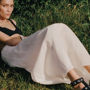 Studded leather sandals