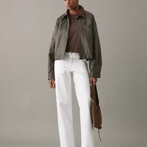 Straight-fit jeans with stars