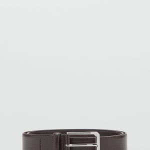 100% beaten leather belt