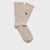 Embroidered cotton socks