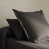 Percale cotton tailored-print pillowcase 45x110cm