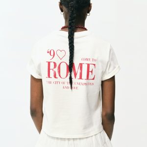 Short-sleeved printed t-shirt