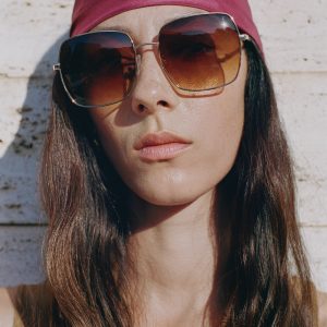 Squared frame sunglasses