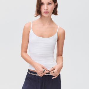 Plain strapless top