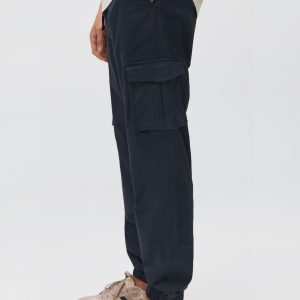 Cargo joggers with drawstring
