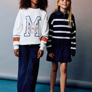 Printed cotton sweatshirt