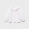Babydoll collar blouse