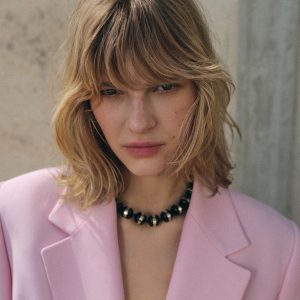 Combined ball necklace