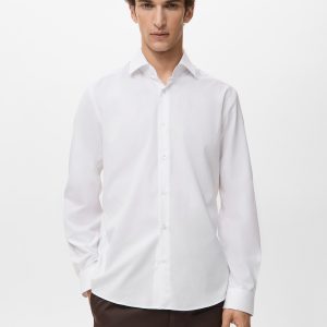 Regular-fit 100% cotton shirt