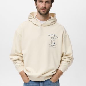 Graphic hooded sweatshirt