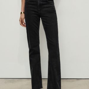 Fiona flared mid-rise jeans