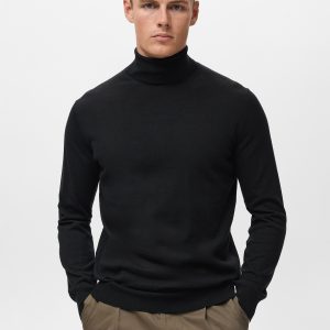 100% merino wool turtleneck sweater