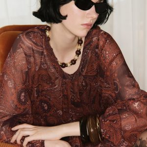 Combined beads necklace