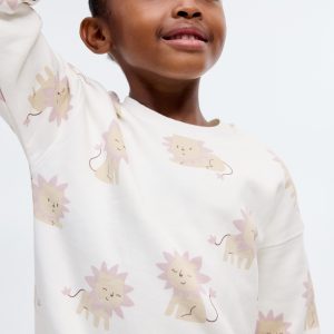 Lion print sweatshirt