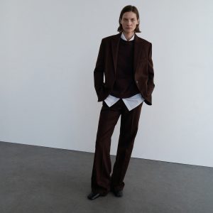 100% wool suit trousers