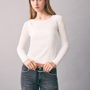 Double-layered T-shirt