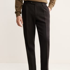 100% Italian wool smart pants
