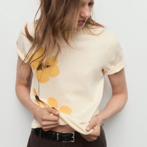 Floral print T-shirt